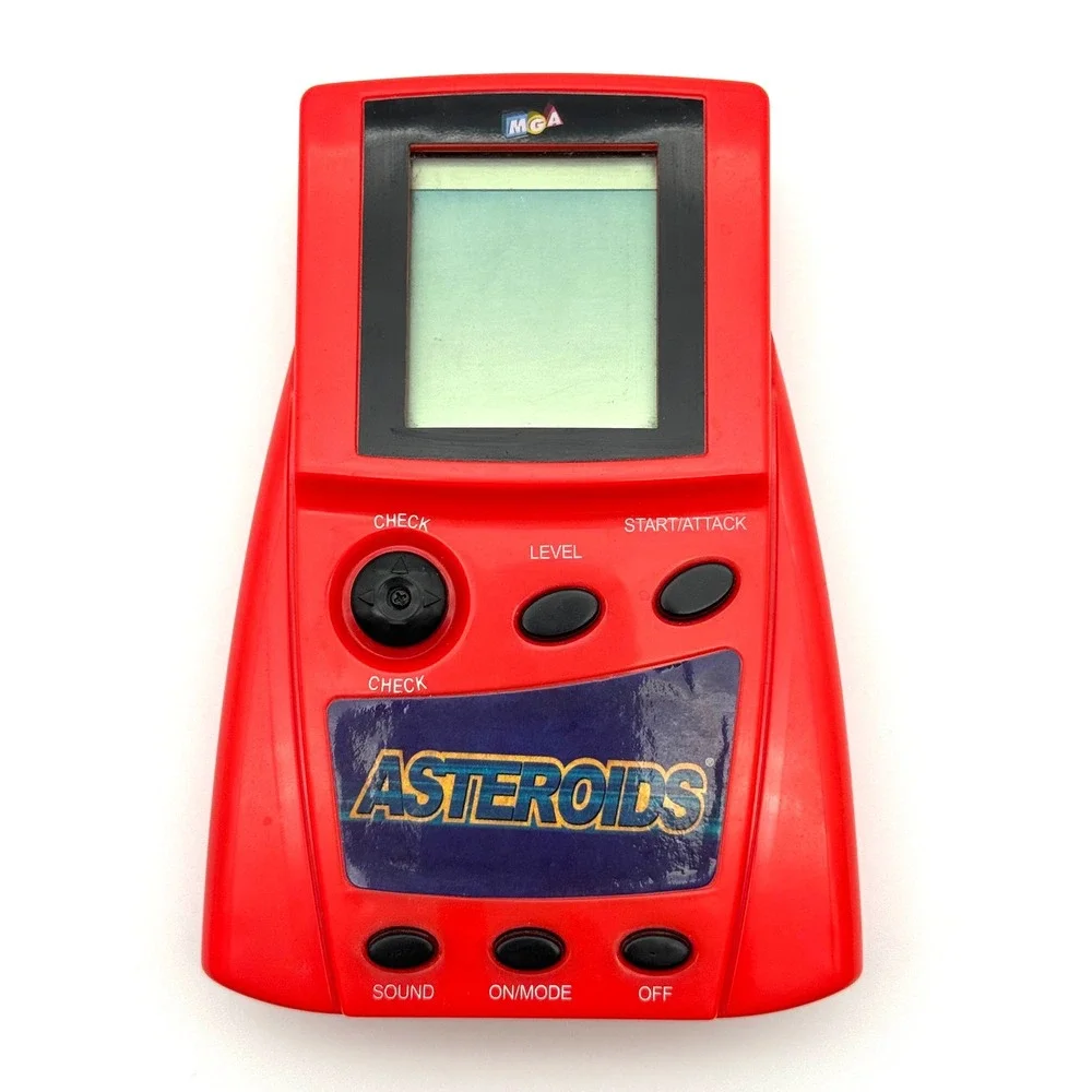 Asteroids Handheld Electronic Game MGA Entertainment Vintage 2001 Tested